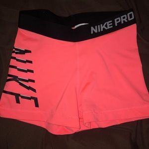 Nike Pro Spandex shorts